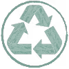 Made using materials that are easily recyclable