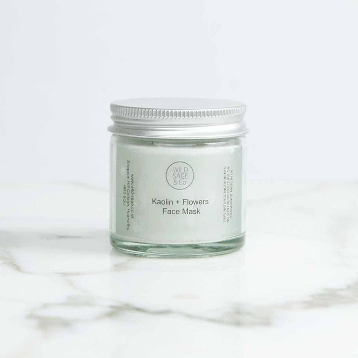 kaolin clay face mask wild sage and co