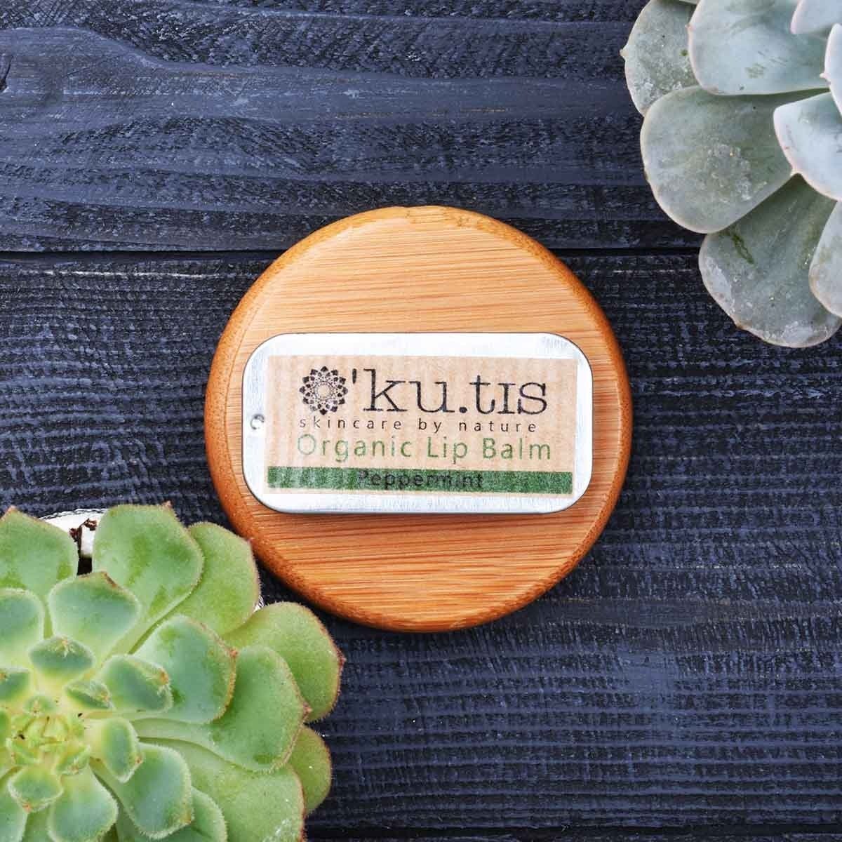 kutis organic lip balm peppermint