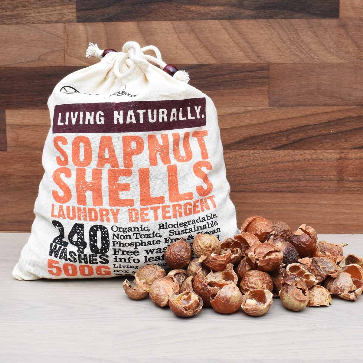 Organic Soap Nut Shells Indian Wash Nuts 500g