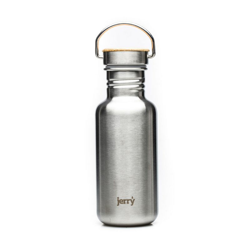 jerry bottle 550ml matt finish bamboo lid