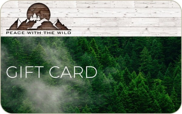 Peace With The Wild Email Gift Voucher