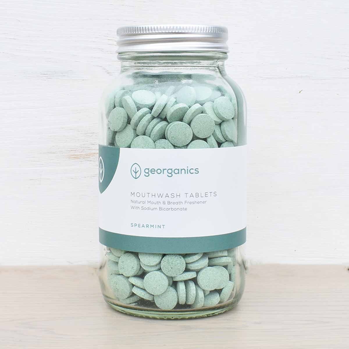 Georganics natural mouthwash tablets