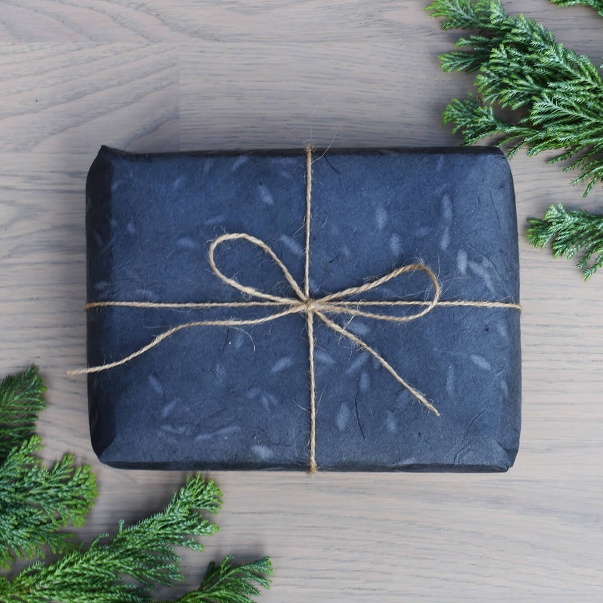 biodegradable wrapping paper lokta sirus indigo wrapped