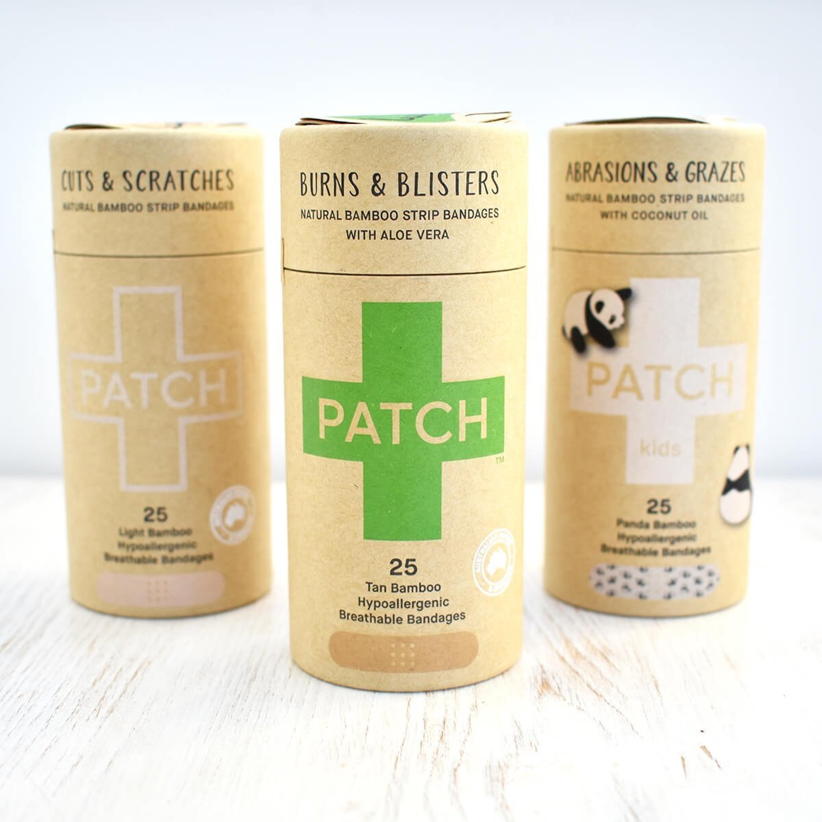 PATCH plastic free plasters collection