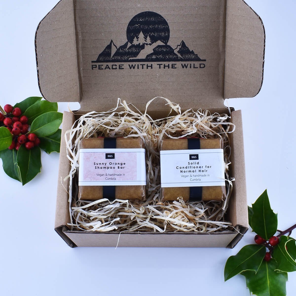 Christmas shampoo and conditioner gift set