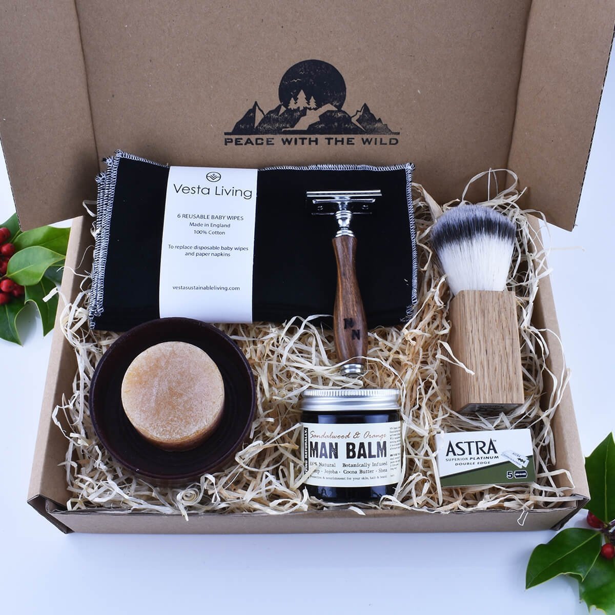 luxury shaving kit Christmas gift set