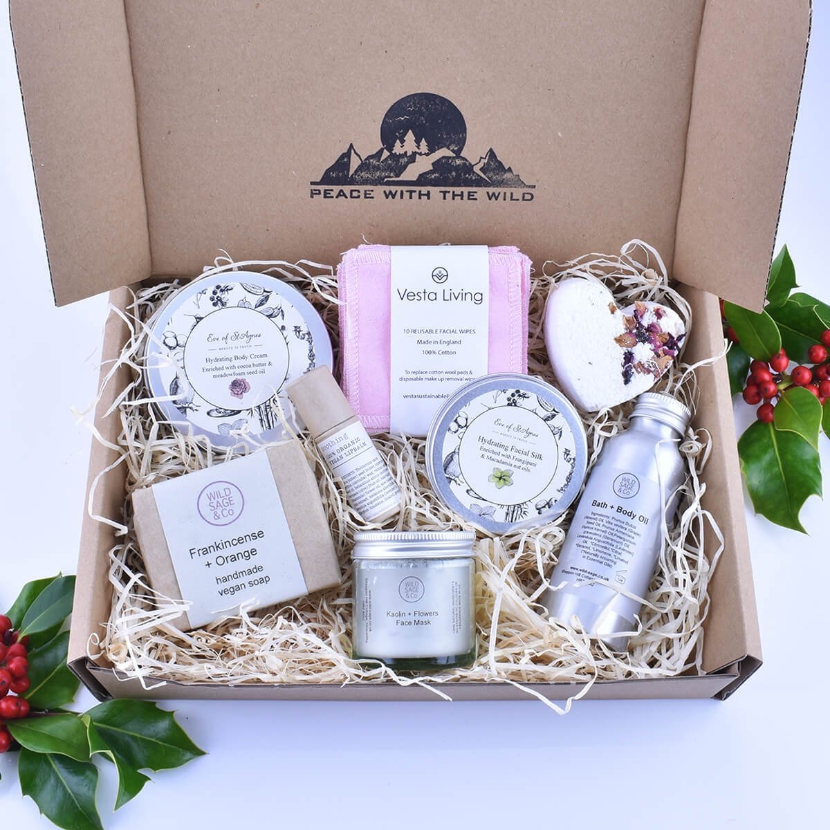 luxury skincare christmas gift set for her