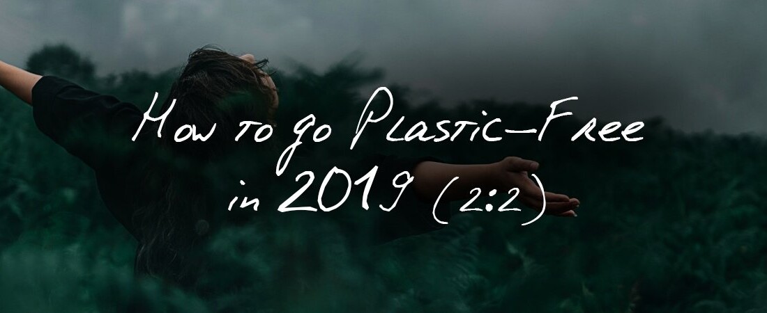 How To Go Plastic Free In 2019 header banner