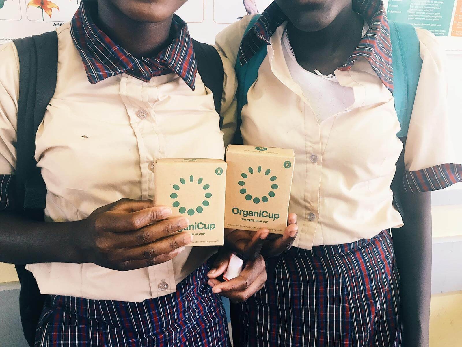 OrganiCups given to pupils