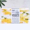 Marley’s Monsters 12 Lemon Print Unpaper Towels In Packaging