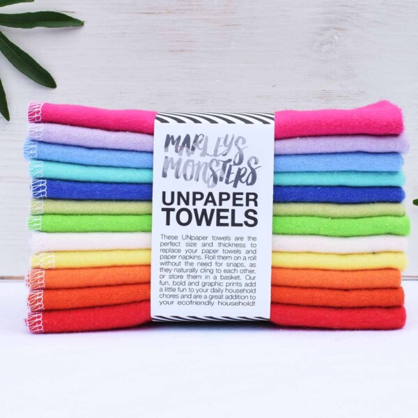 Marley’s Monsters 12 Rainbow Unpaper Towels