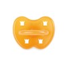 Hevea Crown Natural Rubber Pacifier Front View