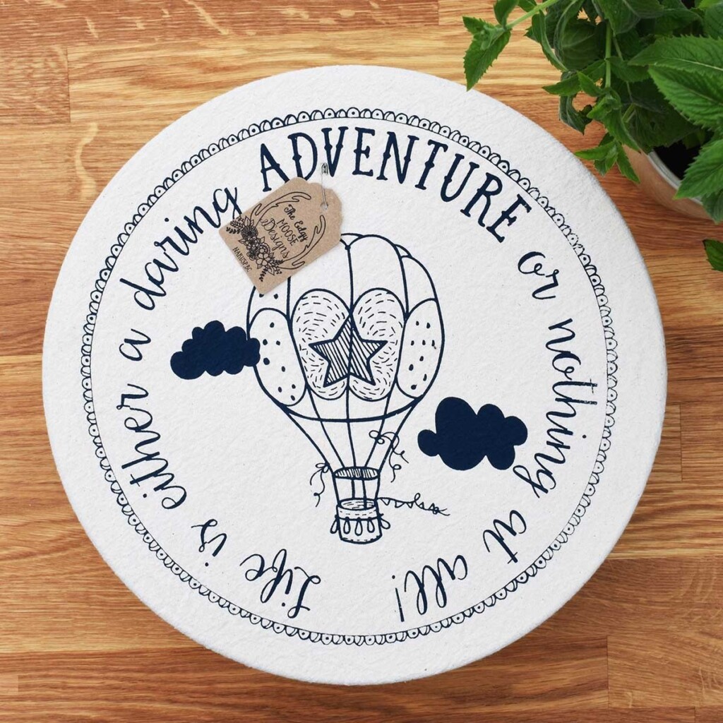 Your Green Kitchen Extra Large Cotton Bowl Cover 12"