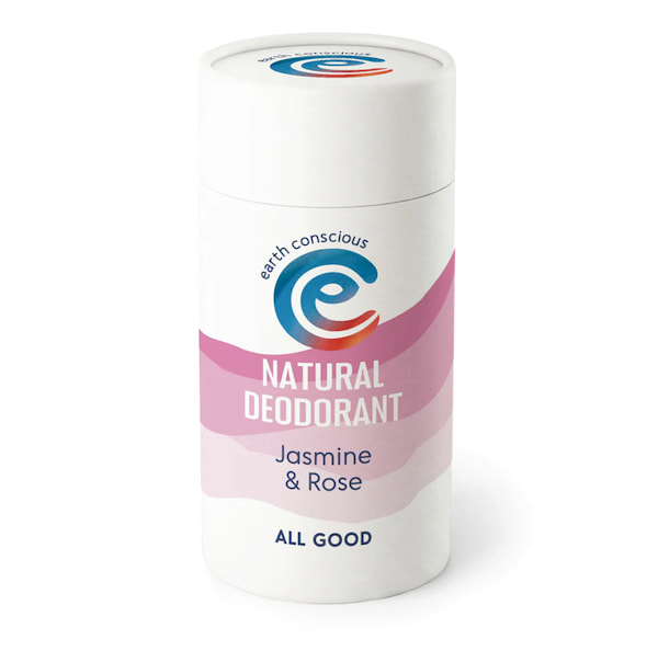 Natural Deodorant Stick - Jasmine & Rose 60g - Earth Conscious