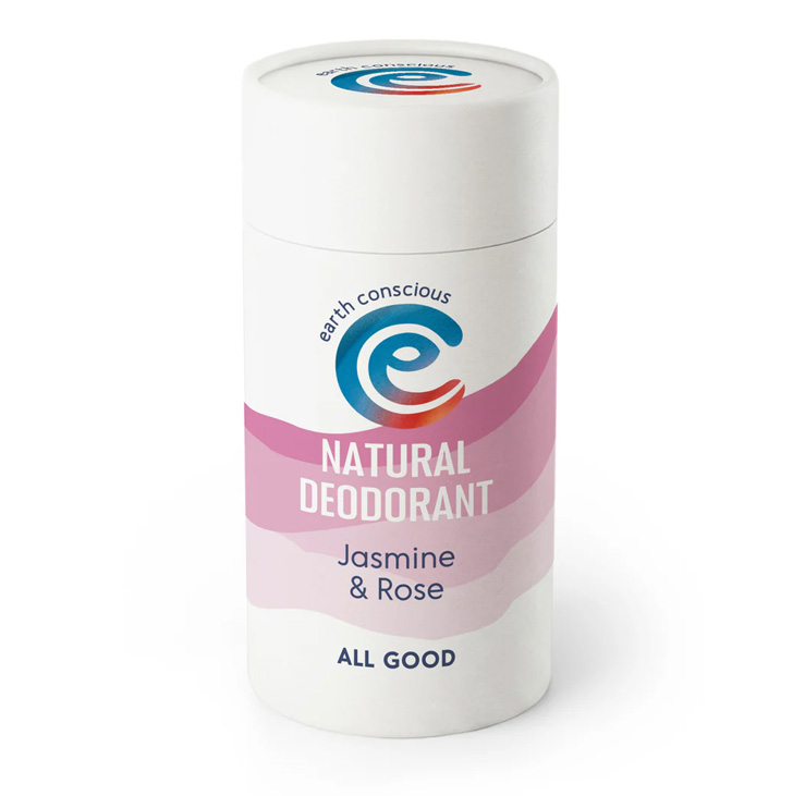 Natural Deodorant Stick - Jasmine & Rose - 90g