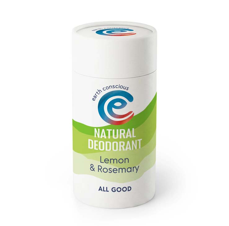 Natural Deodorant Stick - Lemon & Rosemary - 90g