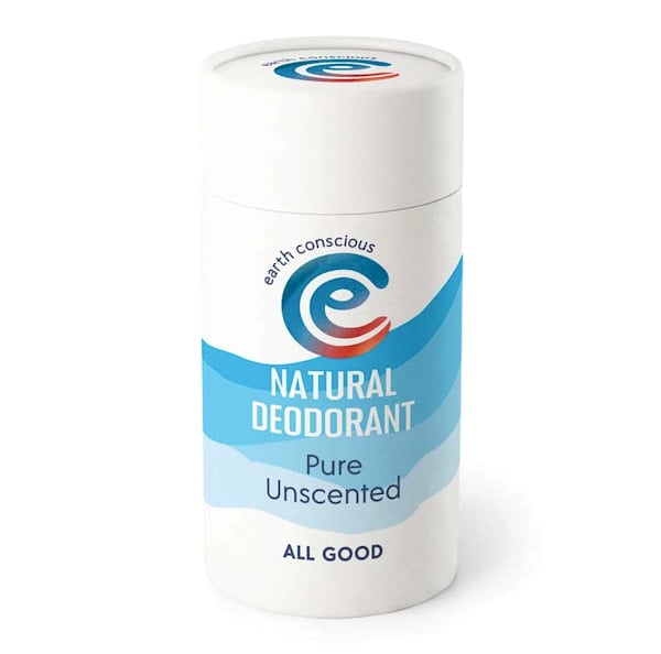 Natural Deodorant Stick - Pure Unscented 90g - Earth Conscious