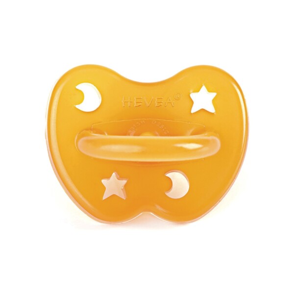 Hevea Star & Moon Natural Rubber Pacifier