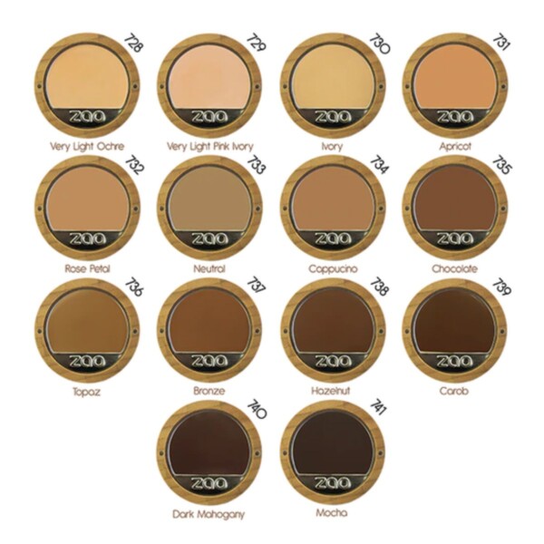 ZAO Compact Foundation Shades