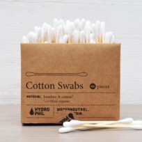 hydrophil , Bamboo Cotton Swabs , bamboo cotton bud, plastic-free, bio-degradable, vegan friendly, cotton buds,