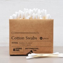 hydrophil , Bamboo Cotton Swabs , bamboo cotton bud, plastic-free, bio-degradable, vegan friendly, cotton buds,