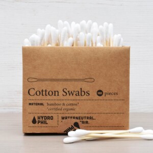 hydrophil , Bamboo Cotton Swabs , bamboo cotton bud, plastic-free, bio-degradable, vegan friendly, cotton buds,