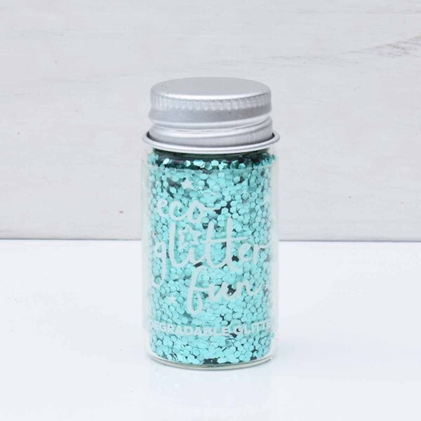 Eco Glitter Fun Chunky Aqua Eco Glitter