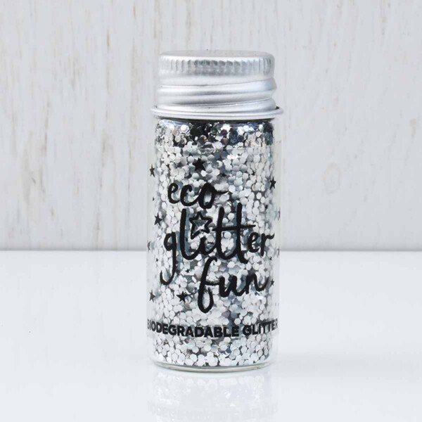 Eco Glitter Fun Silver Disco Ball Eco Glitter