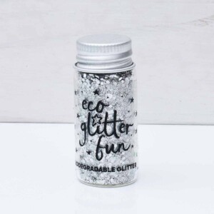 Eco Glitter Fun Chunky Silver Eco Glitter