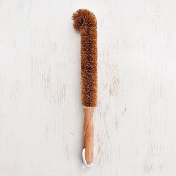 LoofCo Coconut Bottle Brush With Wooden Handle