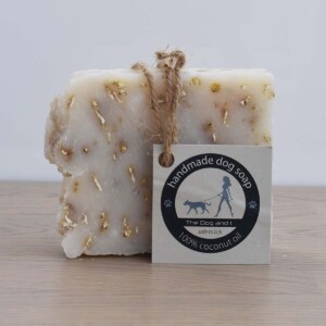 The Dog And I Coconut Oil Dog Shampoo Bar Unscented With Labelling