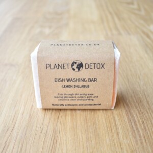 Planet Detox Lemon Syllabub Dish Washing Soap Bar
