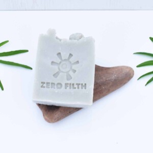 Primal Suds Driftwood Soap Dish With Zero Filth Soap Bar