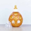 Hevea 2-in-1 Glass Baby Bottle & Removable Star Ball With Lid Off