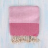 Ebb Flow Cornwall Pink Turkish Towel Quick Dry Hammam Towel