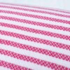 Ebb Flow Cornwall Pink Turkish Towel Quick Dry Hammam Towel Close Up