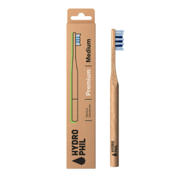 Bamboo Toothbrush Natural - Medium Bristles