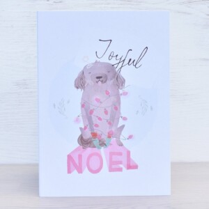 Stefanie Lau Eco-friendly Christmas Card Joyful Noel