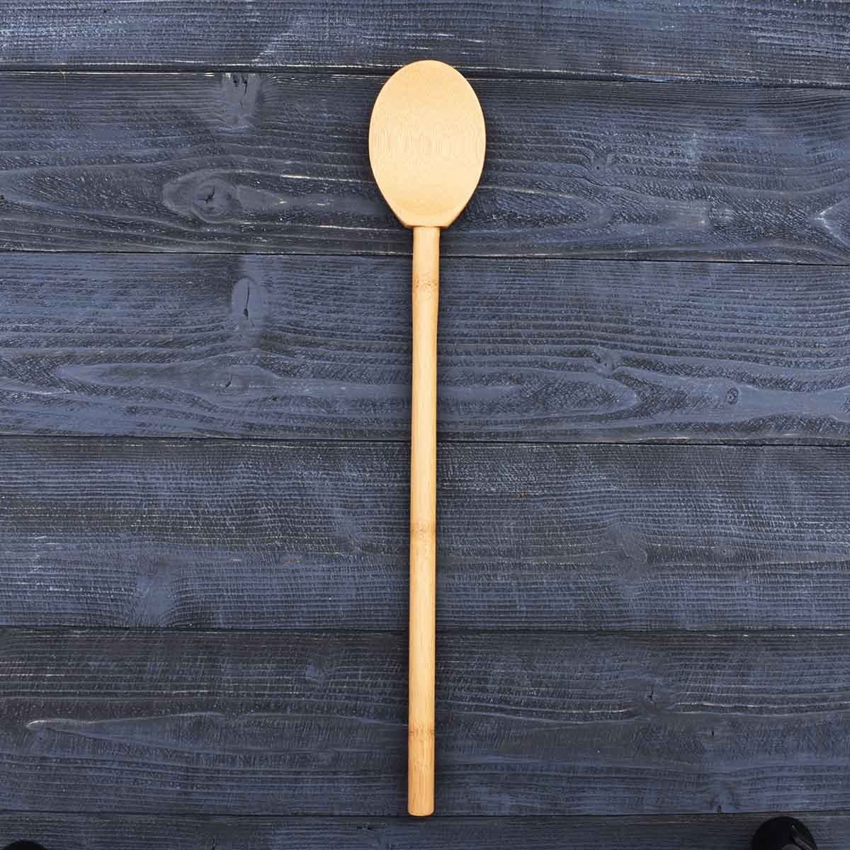 Bambu Large Bamboo Spoon 12"