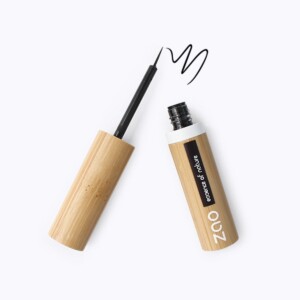 Zao Black Liquid Eyeliner And Wand