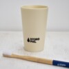 Hydrophil Liquid Wood Toothbrush Mug With Wooden Toothbrush