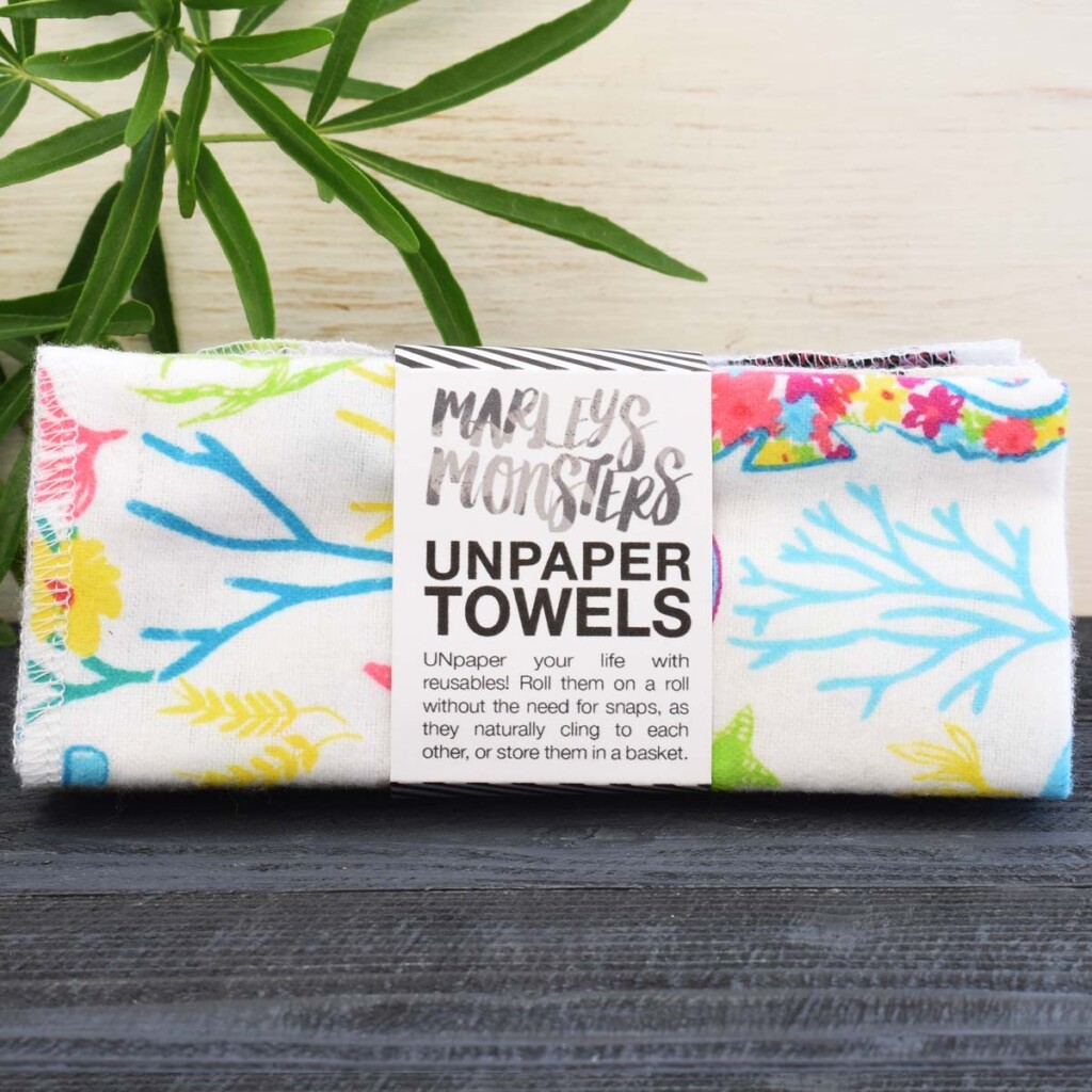 Marley's Monsters 6 Unpaper Towels Mixed