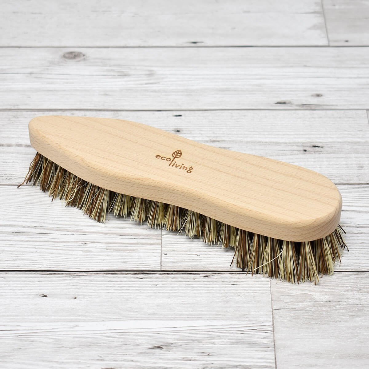 Eco Living Natural Bristle Scrubbing Brush