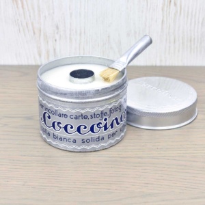 Coccoina Natural Glue With Natural Bristle Brush
