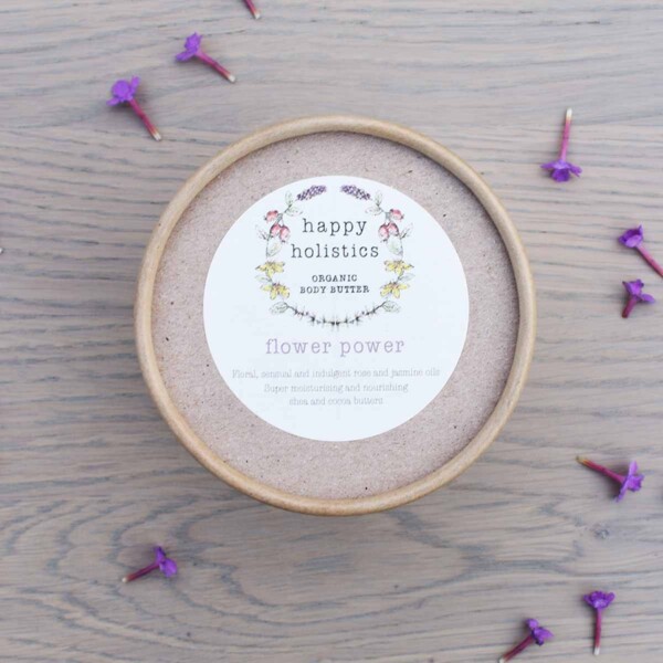 Happy Holistics Flower Power Organic Body Butter