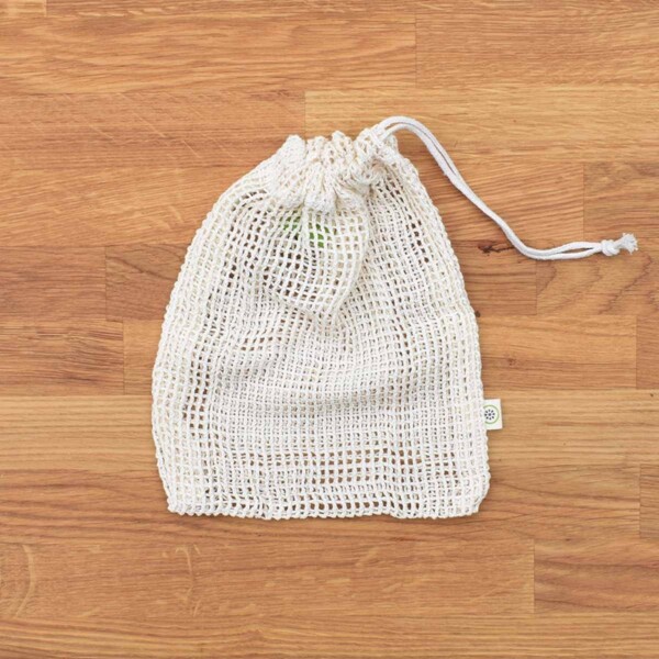 Organic Cotton Net Produce Bag - Small