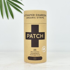 Patch Bites & Splinters Activated Charcoal Bamboo Plasters 25 pack