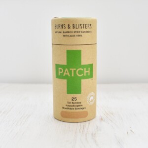 Patch Burns & Blisters Aloe Vera Bamboo Plasters 25 pack