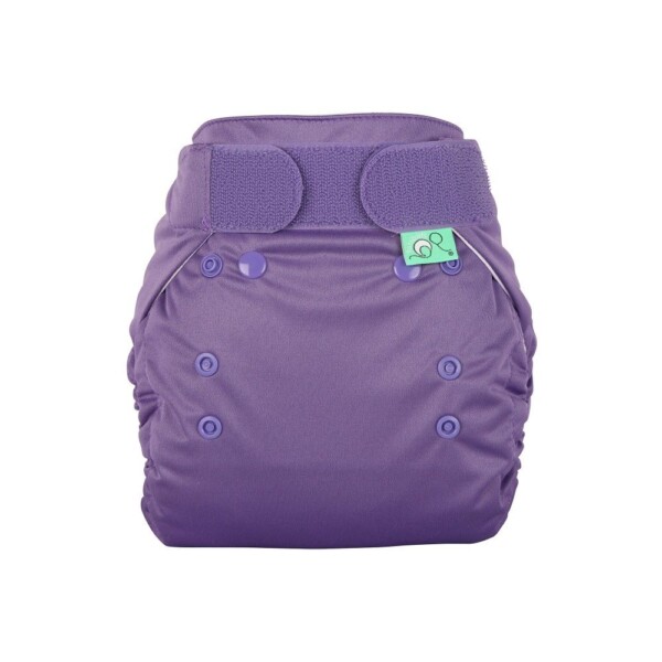 Totsbots Purple Sugar Plum PeeNut Cloth Nappy Wrap